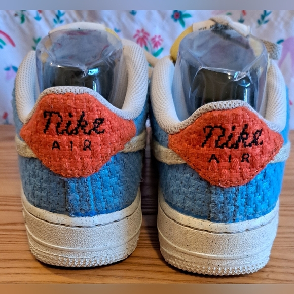 Nike Air Force One LV8 Next Nature GS Hemp Edition Multicolor Sneaker Shoe SZ 6 - Picture 5 of 11